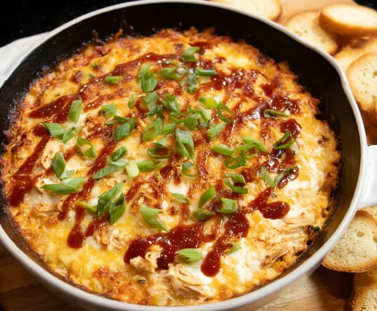 Smokey BBQ Chicken Dip Recipe
