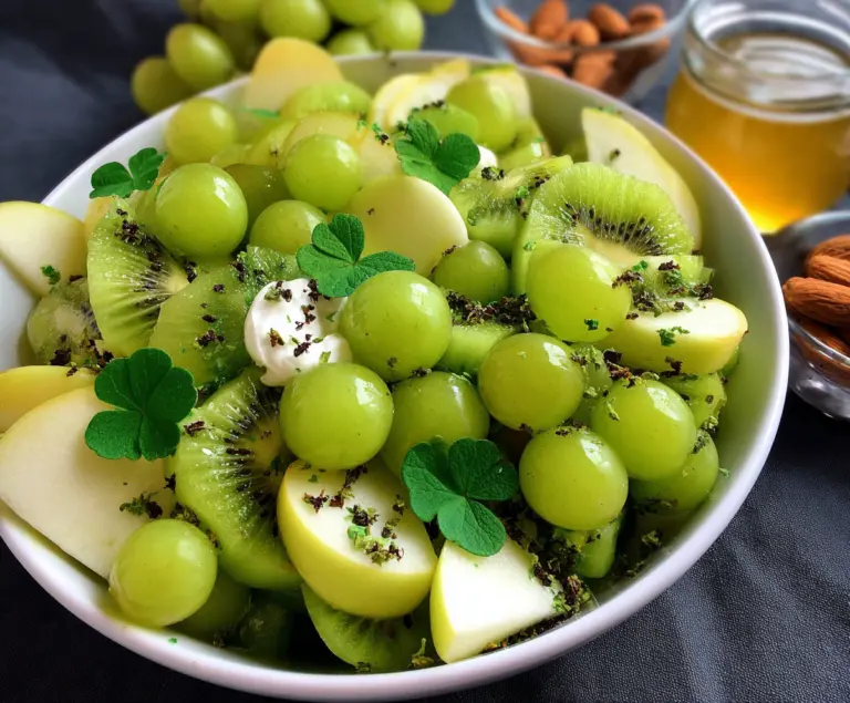 St. Patrick’s Day Green Fruit Salad