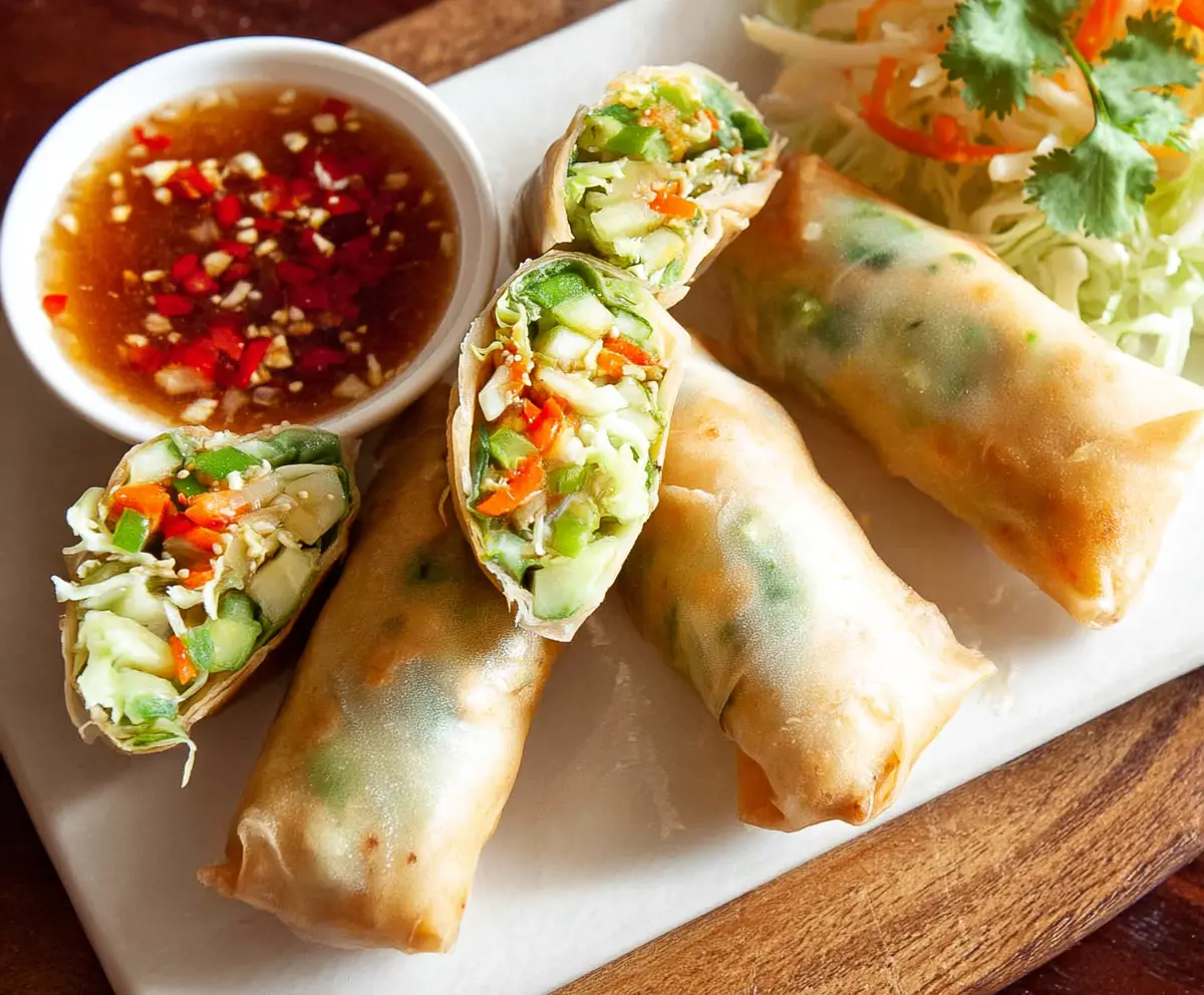 Crispy Thai Spring Rolls Recipe