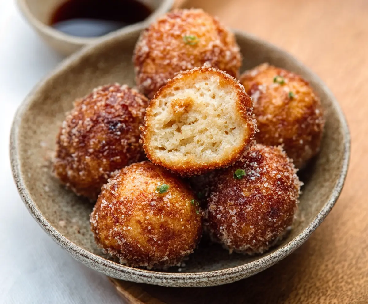 Easy Tofu Donut Balls Recipe