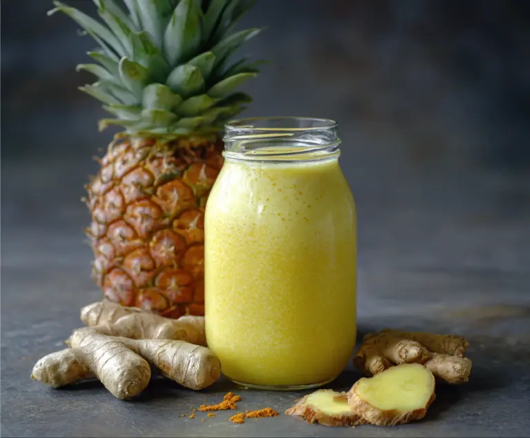 Pineapple Ginger Detox Drink