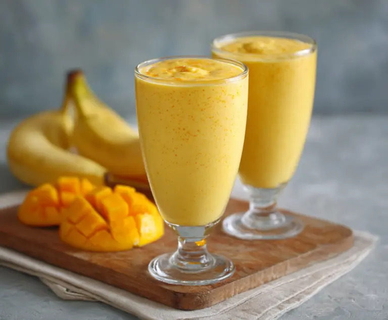 Creamy Mango Banana Smoothie