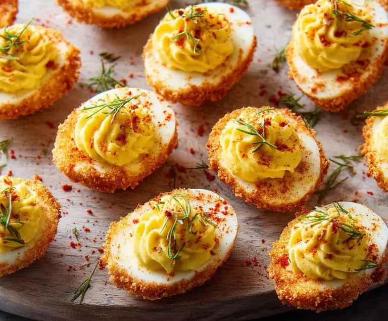 Air Fryer Deviled Eggs