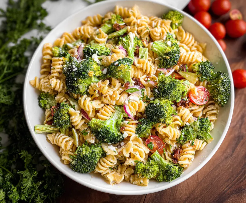 Fresh Broccoli Pasta Salad