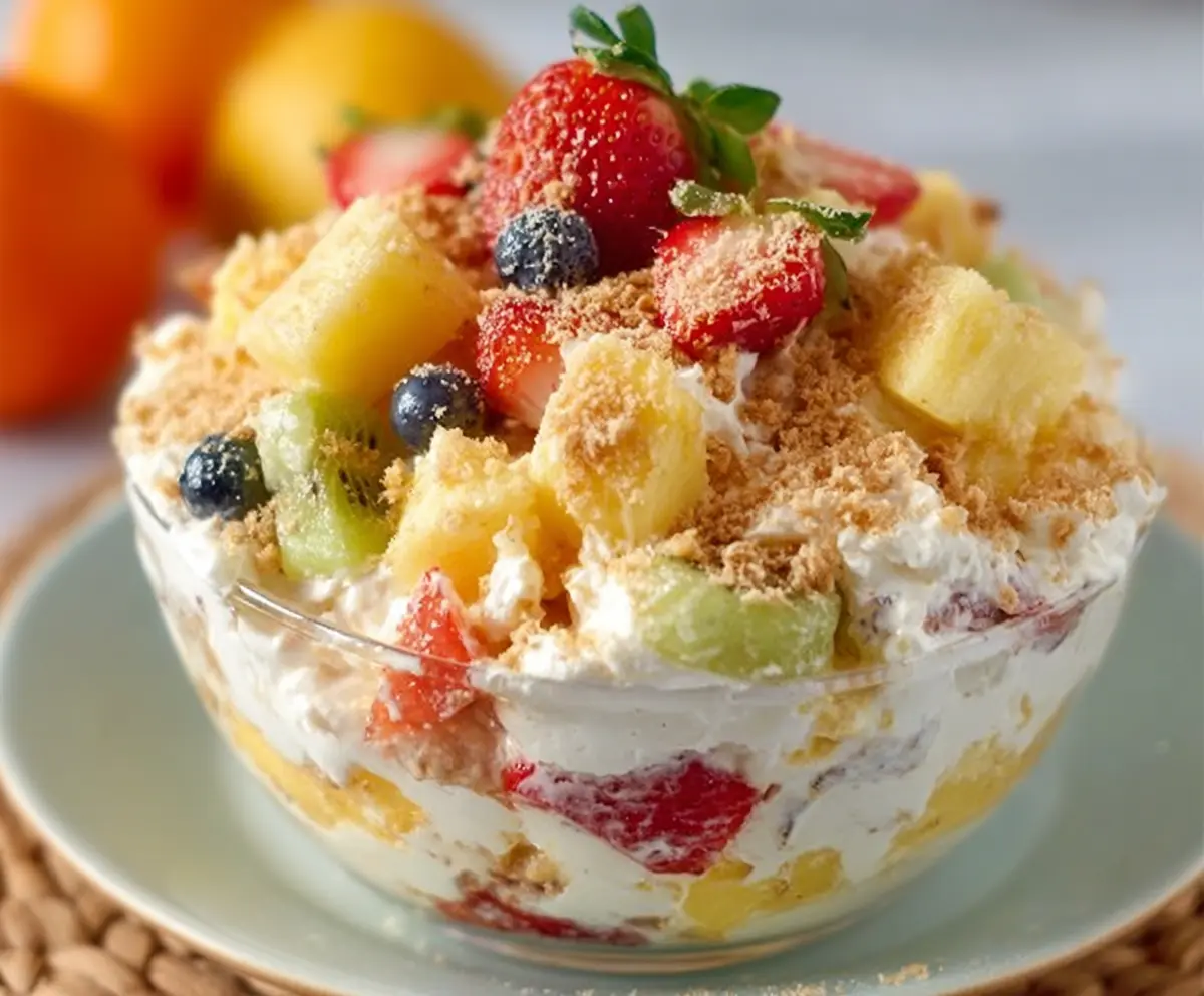 Easy Hawaiian Cheesecake Salad Recipe