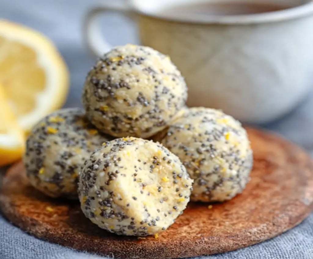 Lemon Poppy Seed Energy Bites