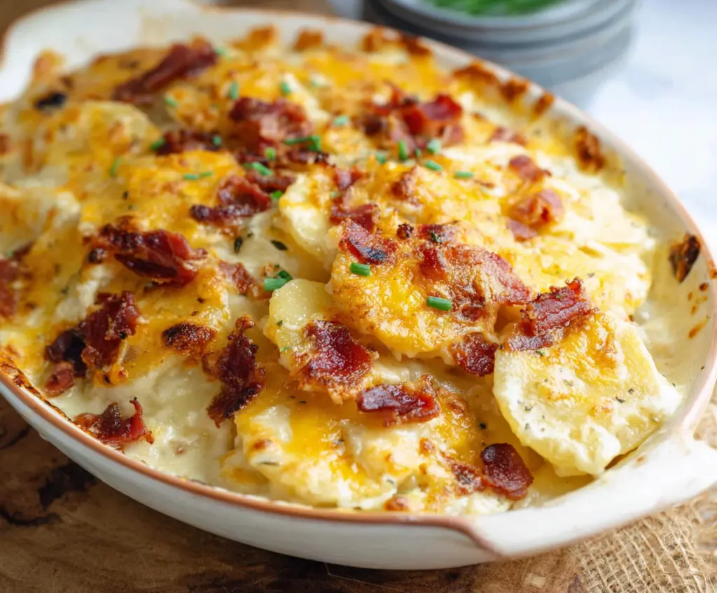 Loaded Scalloped Potatoes