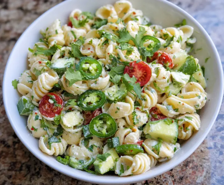 Cilantro Lime Pasta Salad